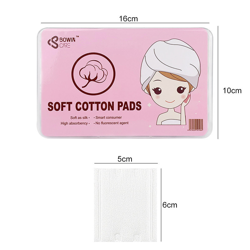 Boxed square makeup cotton pads details page (6)