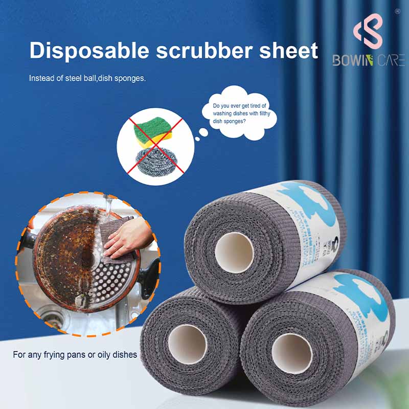 Dishwashing scrub sheets