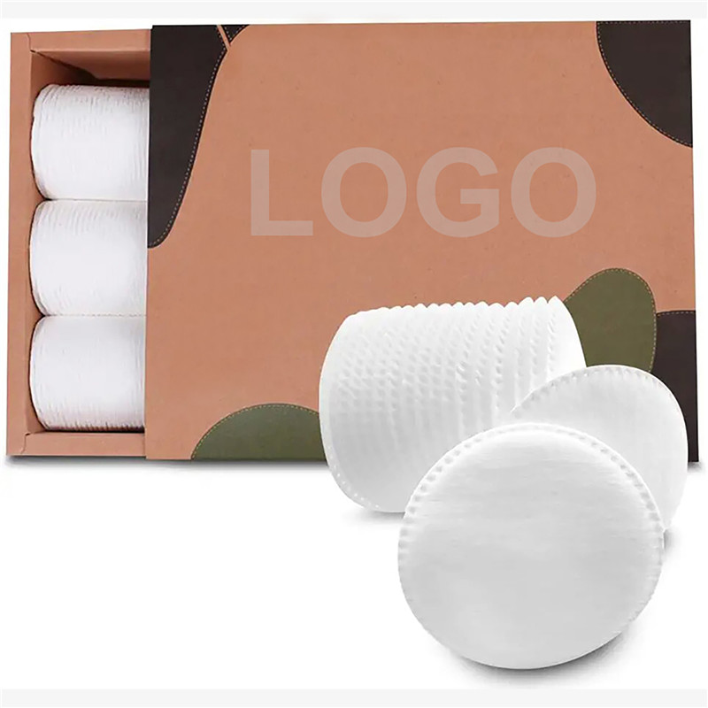 Disposable double sided cleaning round makeup cotton pads (6)