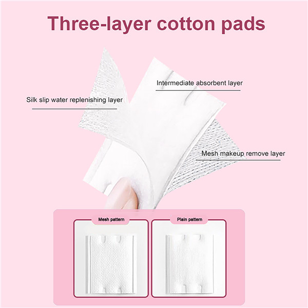 Feminine clean beautiful makeup remover cotton pad (4)