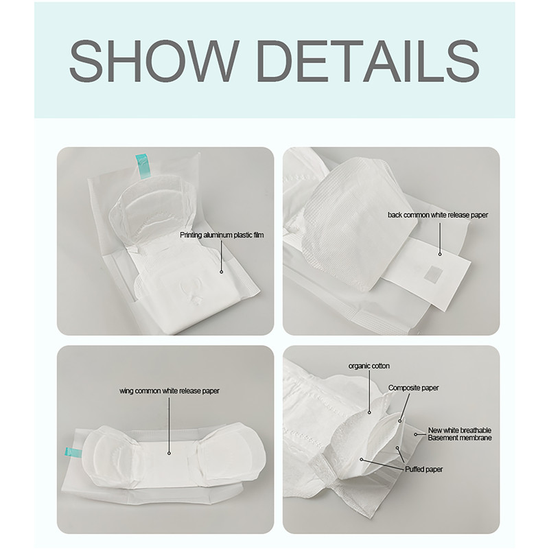 Organic cotton sanitary napkin for woman (8)