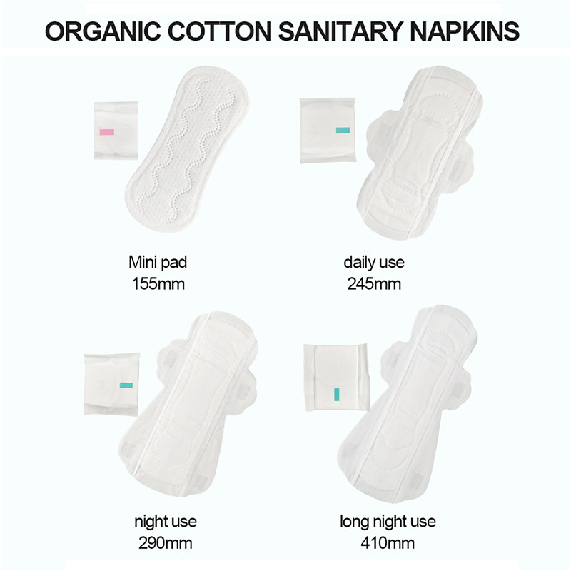 Organic cotton sanitary napkin for woman (9)